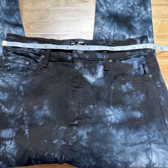 Mother NWOT The Super Swooner Tie-Dye Stretch Jeans Size 28 High Rise Slim Fit - Picture 10 of 12